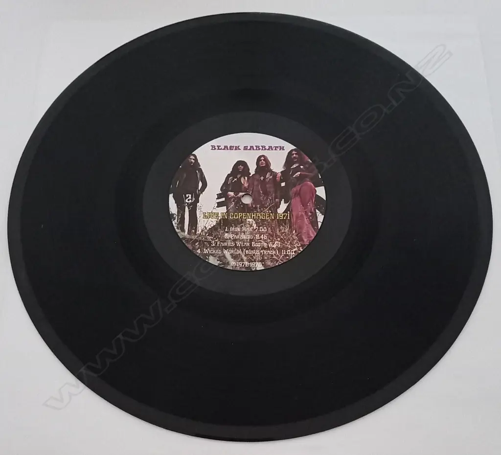 Black Sabbath, Live In Copenhagen 1971 Image 1++